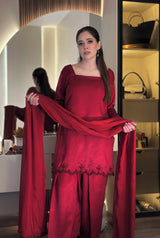 Wine Red – Farshi Set